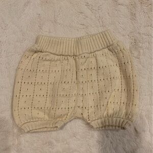 Misha and Puff pointelle sweater shorts